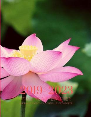 Book cover for 2019-2023 Five Year Planner Buddhist Goals Monthly Schedule Organizer