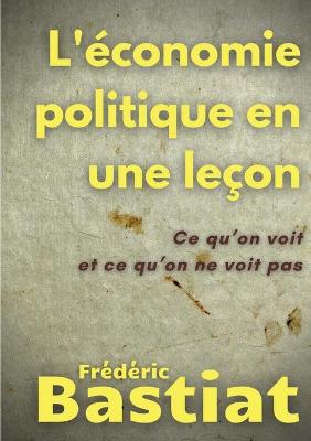 Book cover for L'économie politique en une leçon