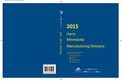 Book cover for Harris Minnesota Manufacturers Directory