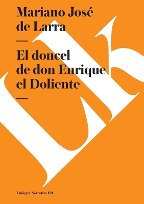 Book cover for El doncel de don Enrique el Doliente