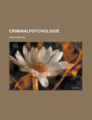 Book cover for Criminalpsychologie