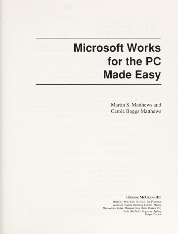 Book cover for Works for the Personal Computer Made Easy