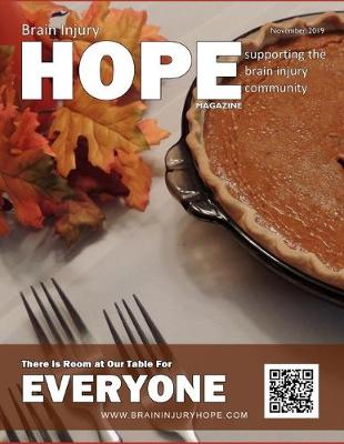 Book cover for Brain Injury Hope Magazine - November 2019