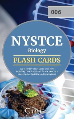 Book cover for NYSTCE Biology Rapid Review Flash Cards