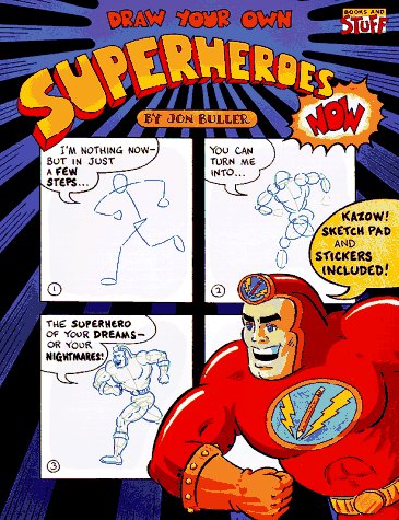 Book cover for Draw Your Own Superheroes Now!