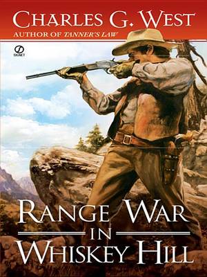 Book cover for Range War in Whiskey Hill