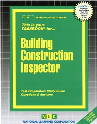 Book cover for Building Construction Inspector