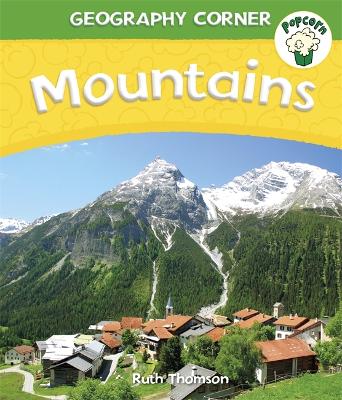 Book cover for Popcorn: Geography Corner: Mountains