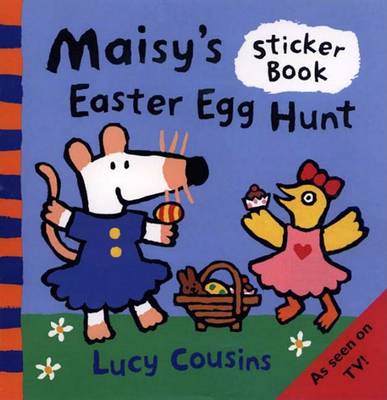 Book cover for Maisy's Easter Egg Hunt Sticker Book