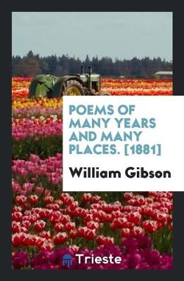 Book cover for Poems of Many Years and Many Places