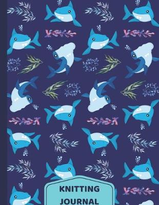 Book cover for Sharks Knitting Journal
