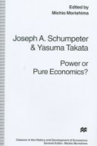 Cover of Power or Pure Economics?