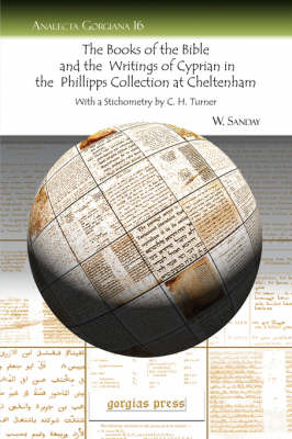 Book cover for The Books of the Bible and the Writings of Cyprian in the Phillipps Collection at Cheltenham