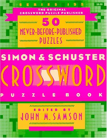 Book cover for Crosswords #195