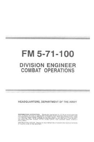 Cover of FM 5-71-100 Division Engineer Combat Operations