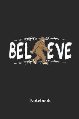 Book cover for Believe Notebook