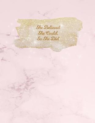 Book cover for She Believed She Could, So She Did