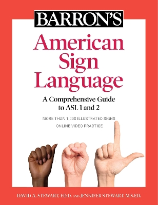 Book cover for Barron's American Sign Language