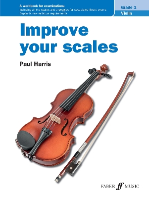 Book cover for Improve your scales! Violin Grade 1
