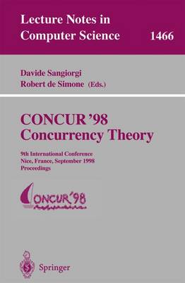 Cover of Concur '98 Concurrency Theory