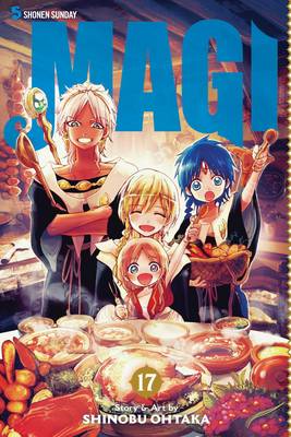Book cover for Magi: The Labyrinth of Magic, Vol. 17