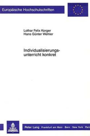 Cover of Individualisierungsunterricht Konkret