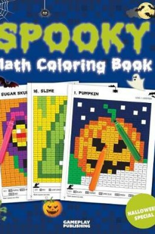 Cover of Spooky Math Coloring Book