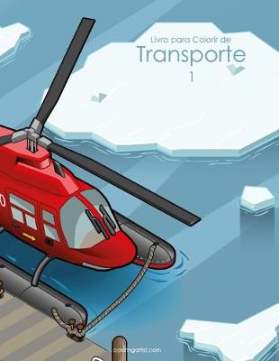 Cover of Livro para Colorir de Transporte 1