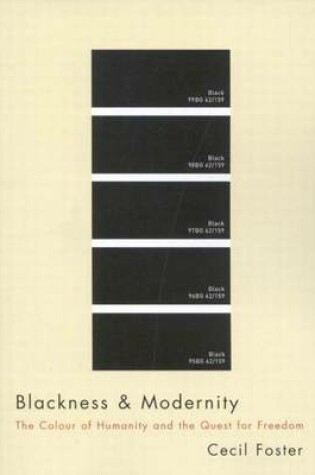 Cover of Blackness and Modernity