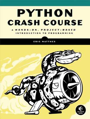 Book cover for Python Crash Course