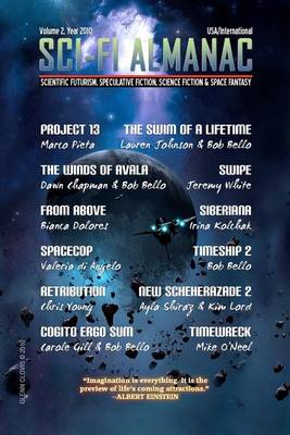 Book cover for Sci-Fi Almanac, 2010