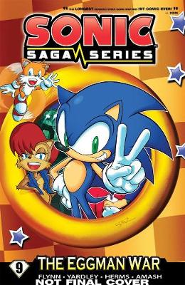 Book cover for Sonic Saga Series 9: The Eggman Wars