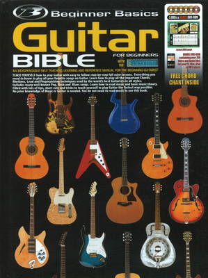 Book cover for Beginner Basics Guitar Bible