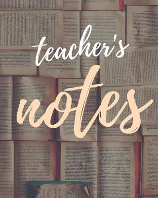 Book cover for Teachers Notes