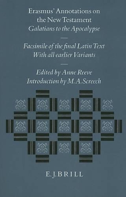 Book cover for Erasmus' Annotations on the New Testament