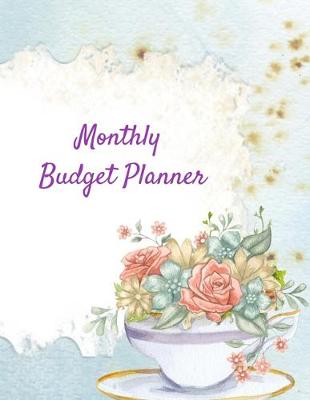 Book cover for Monthly Budget Planner