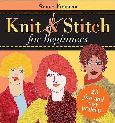 Book cover for Knit and Stitch for Beginners