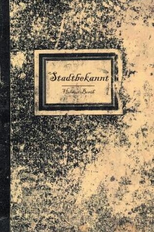 Cover of Stadtbekannt