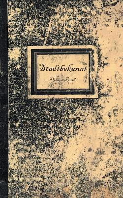 Book cover for Stadtbekannt