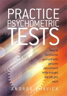 Book cover for Practice Psychometric Tests