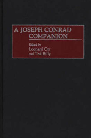 Cover of A Joseph Conrad Companion