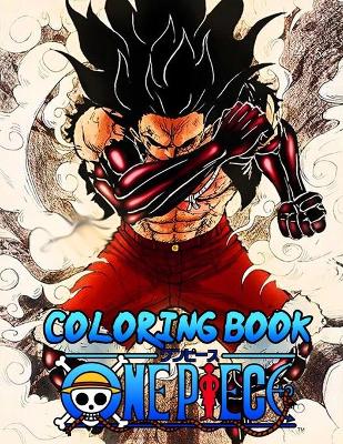 Book cover for One Piece Coloring Book