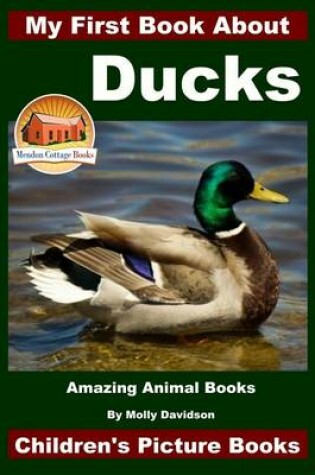 Cover of My First Book About Ducks - Amazing Animal Books - Children's Picture Books