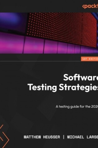Cover of Software Testing Strategies