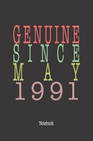 Cover of Genuine Since May 1991