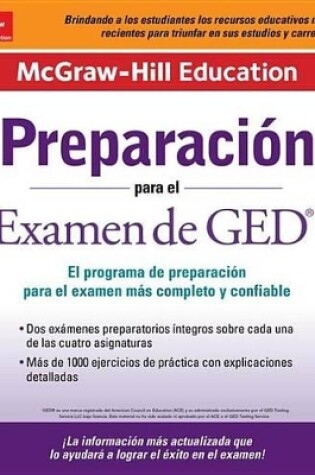 Cover of Preparación Para El Examen de GED