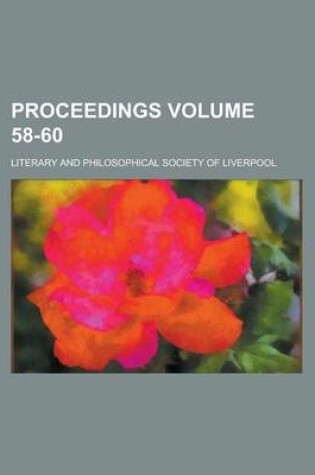 Cover of Proceedings Volume 58-60