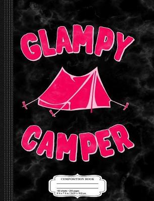 Book cover for Glampy Camper Composition Notebook