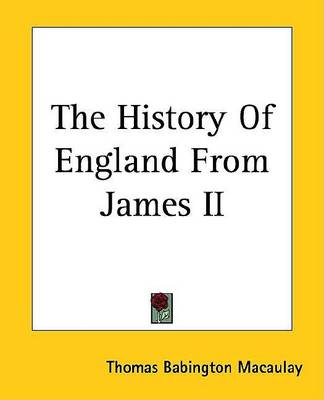 Book cover for The History of England from James II