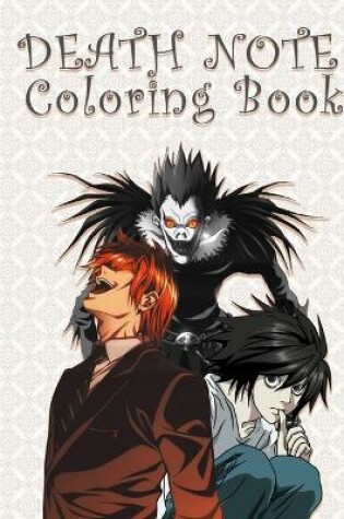 Cover of Death note coloring book